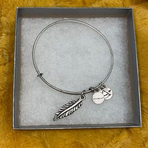 Feather Alex and Ani Bracelet